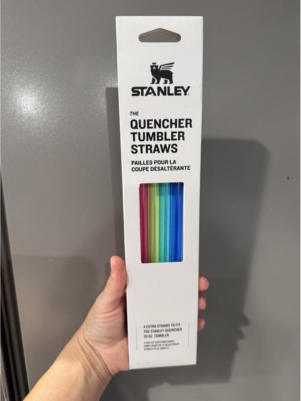 Stanley The Quencher Tumbler Straws Set - Reusable Silicone Straws for 30 oz TUM